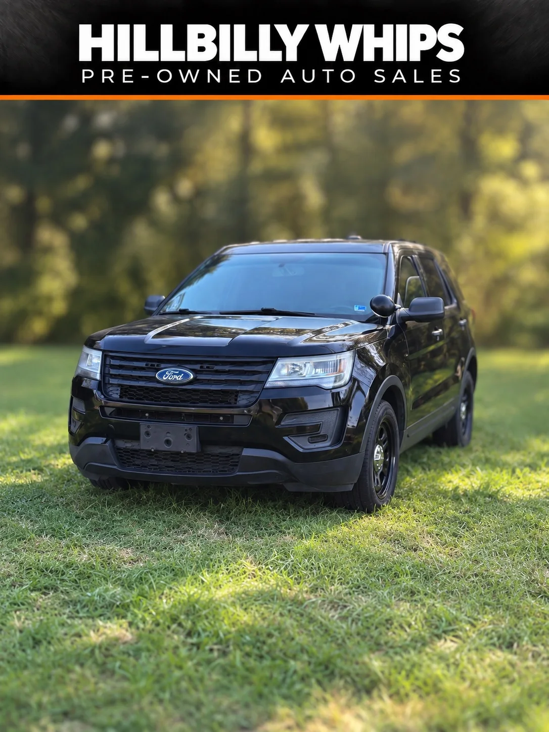 2017 Ford Explorer Police Interceptor AWD, 91,000 miles — vehicle photo 1