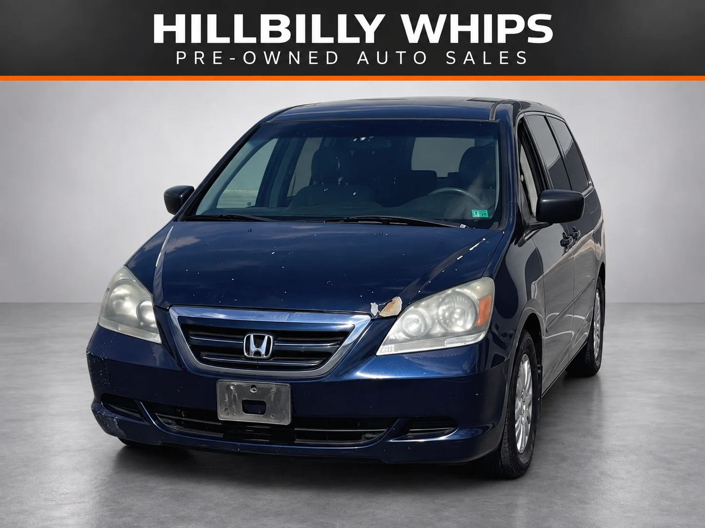 2007 Honda Odyssey — Front driver-side view