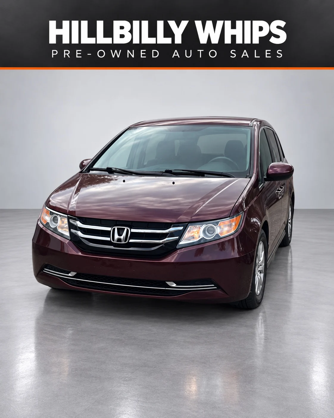 2014 Honda Odyssey EX — Front driver-side view